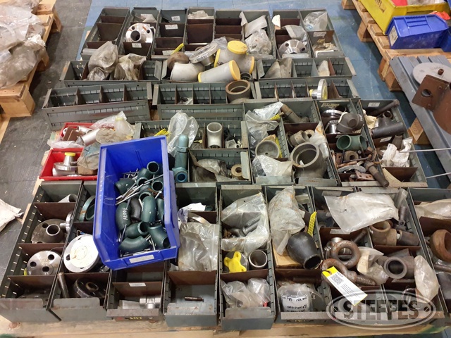 (2) Pallets of Misc. Hardware & Small Parts Bins